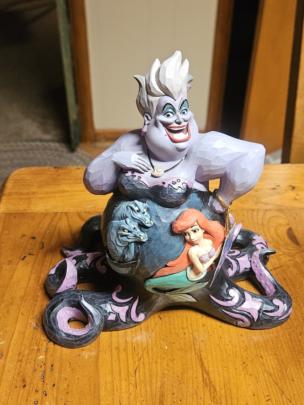 Jim Shore Disney Traditions Ursula and Ariel Figurine Deep Trouble